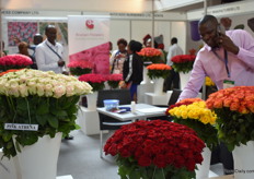 The crowded stand of Branan Flowers  